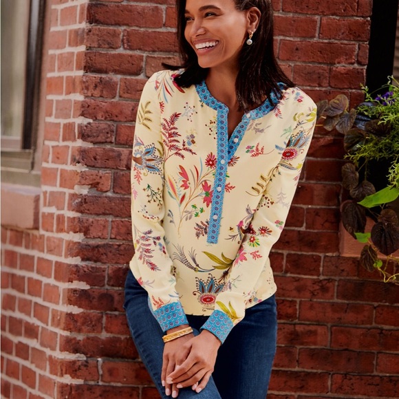 Talbots pullover top - Picture 3 of 10